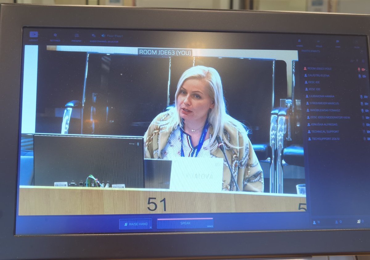 ForneaDumitru's tweet photo. Supporting the independent media sector in Belarus - 2nd Working meeting today for preparing an @EU_EESC information report on this issue.
Rapporteur: @TatjanaBab
Expert: @HannaLiubakova
Working Group President:
@e_sinkeviciute
#EasternNeighbours
#FreeMedia
#Freedom
#Belarus https://t.co/ej2qxb29hT