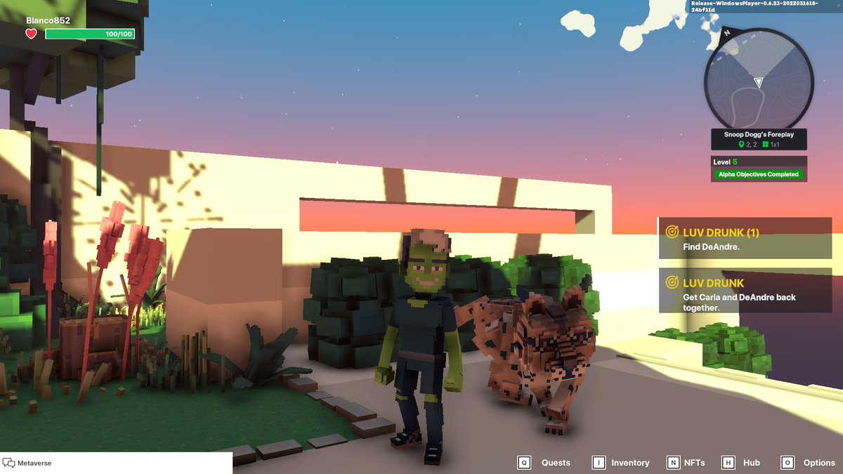 BlancoHk's tweet photo. @TheSandboxGame I just participated in the daily #SandboxAlphaS2Contest for a chance to earn up to 1,000 $SAND! Starting March 21 - Find Martha in the Snoop Dogg Mansion. Check out my screenshot below!
👇 #SandboxAlphaS2 https://t.co/fp33K0QqSI