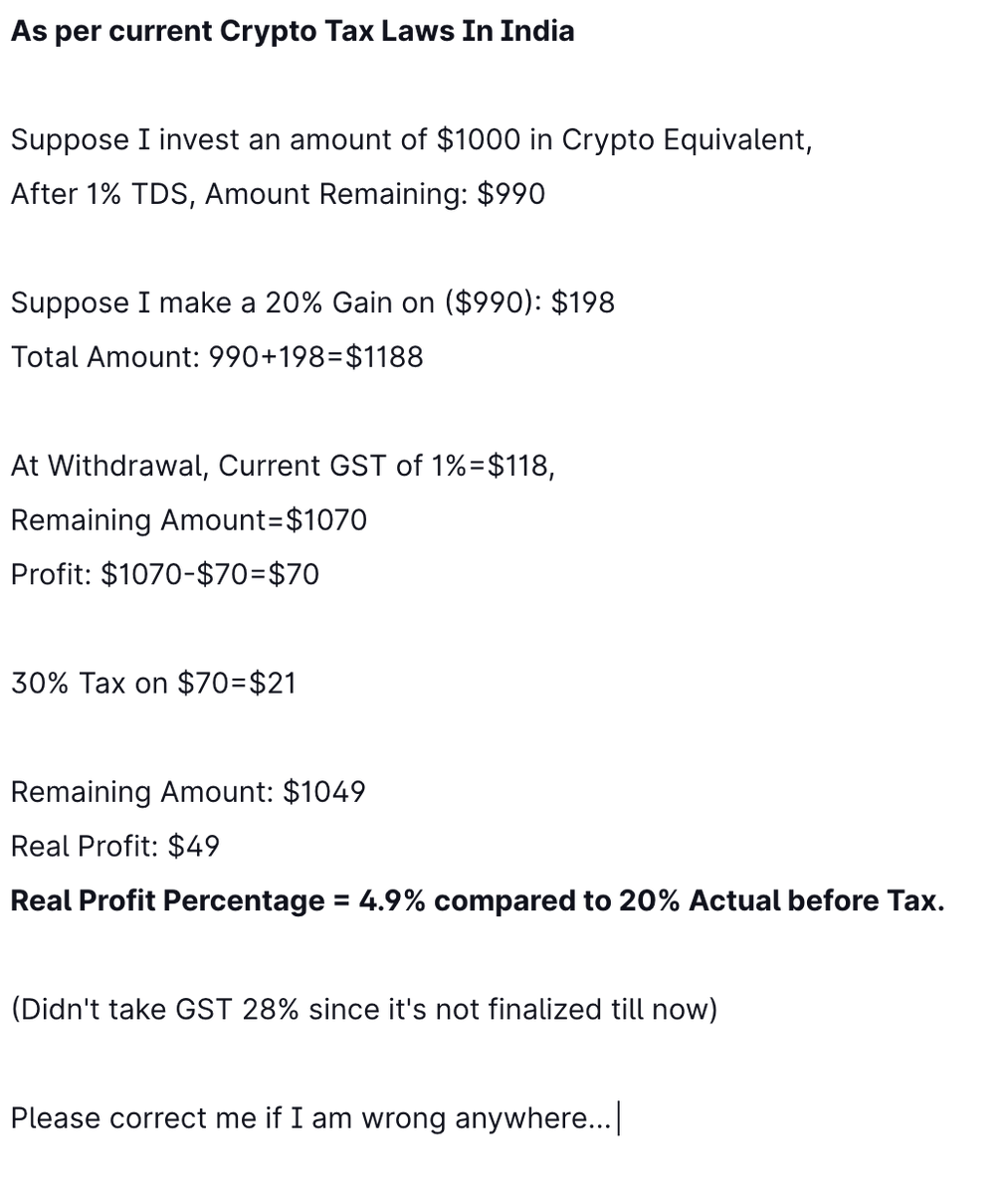 JaiSharmaAI's tweet photo. Please correct me if I am wrong anywhere... 
It's getting tough for web3 app creator and investors. https://t.co/JelIFWUxYL