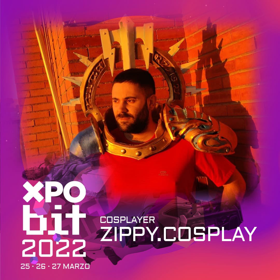 Los mejores cosplayers estarán en XpoBit…y las nuevas promesas también.
Zippy.cosplay: acaba de descubrir su pasión por el Cosplay pero apunta alto. Se estrenó con Itachi Uchiha y Sub-zero y en XpoBit estamos deseando ver con qué nos sorprende.

#EventosSeguros #somosarcadebits