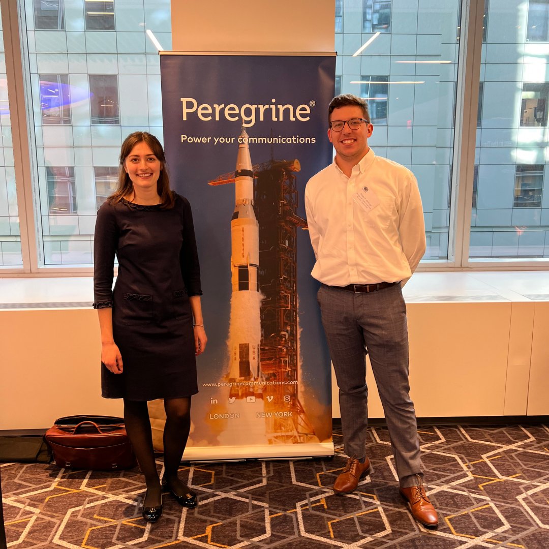 Last Friday, Thomas Conroy and Helena Leslie, Account Supervisors at Peregrine, attended <a href="/penn_state/">Penn State</a> 'Success in the City' career fair in New York City.

#PowerYourComms #TransformationalComms