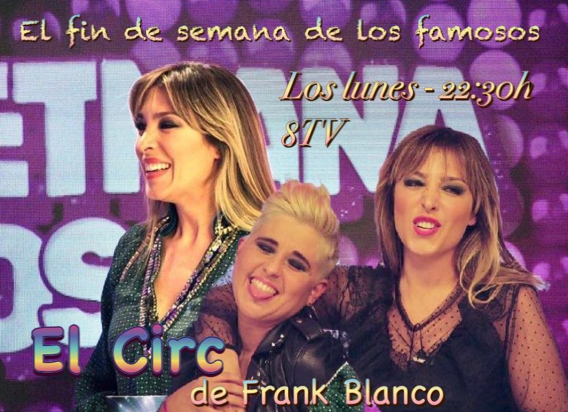 Tras el estreno oficial de #EsUnaLataElTrabajar hoy nuestra <a href="/giselaoficial/">Gisela</a> retoma su actividad semanal en <a href="/elcirc8tv/">EL CIRC</a> con su sección “El fin de semana de los famosos” ¿Que habrán hecho los famosos?