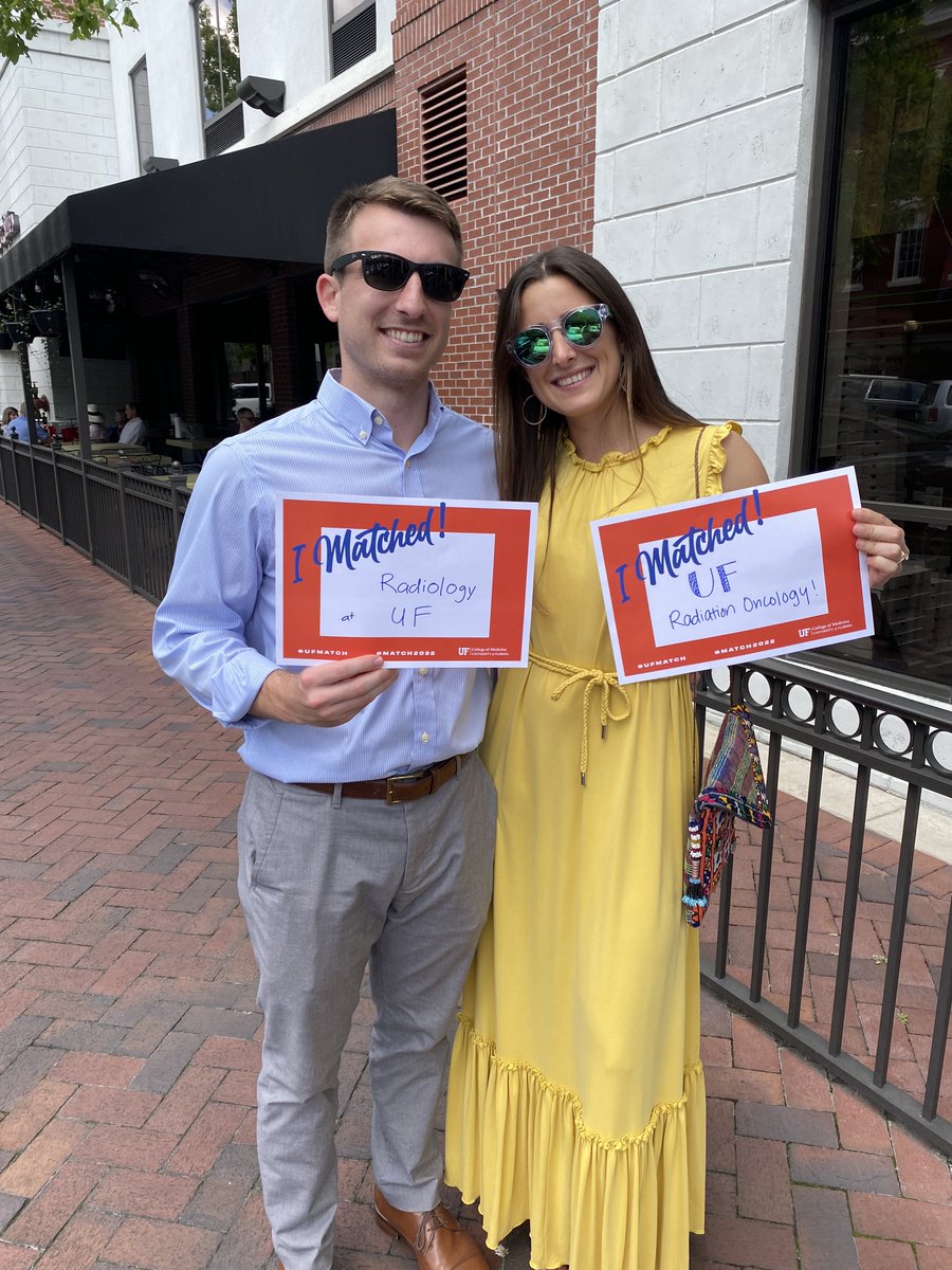 EricaBraschi1's tweet image. Thrilled & grateful to have couples matched with my husband at the University of Florida! Thank you @UFRadOnc and @UflRad for believing in us. Go Gators 🐊!!!