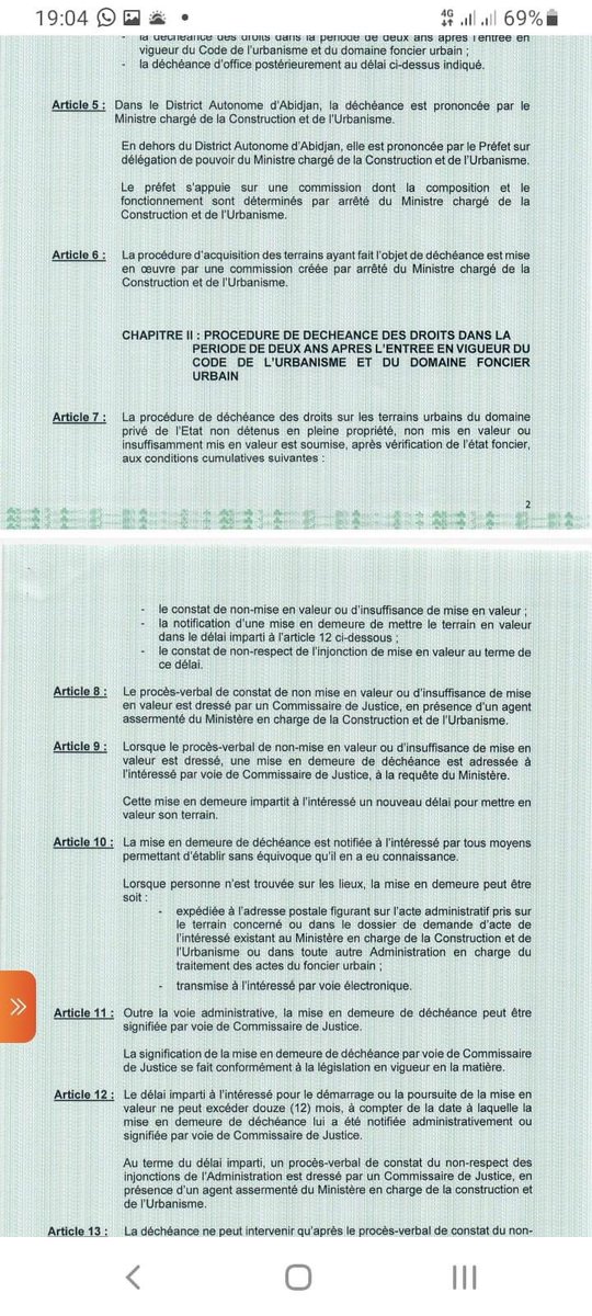 laetitiacarell1's tweet photo. La propriété étant un droit inviolable et sacré, nul ne peut en être privé, si ce n'est lorsque la nécessité publique, légalement constatée, l'exige évidemment, et sous la condition d'une juste et préalable indemnité.
Article 17 DHC
Oh honte Côte d’Ivoire https://t.co/WGnee6AFvg
