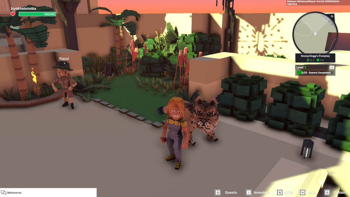EveRuth11's tweet photo. @TheSandboxGame I just participated in the daily #SandboxAlphaS2Contest for a chance to earn up to 1,000 $SAND! Starting March 21 - Find Martha in the Snoop Dogg Mansion. Check out my screenshot below!
👇 #SandboxAlphaS2 https://t.co/GLflr4y842