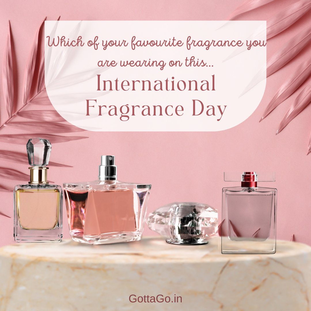 GottaGo_in's tweet photo. Which perfume you are wearing today?

Enjoy a fragrant International Fragrance Day!
.
.
.

#GottaGoin #GottaGoShopping #InternationalFragranceDay #Fragrance #Perfume #Perfumer #PerfumeLover #FragranceLover #Lifestyle #Styleon https://t.co/SUCynoNMT4