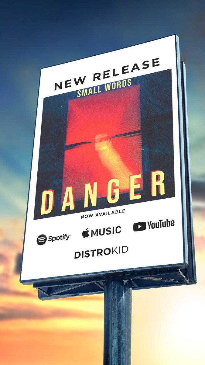 Stream Danger today! 
distrokid.com/hyperfollow/sm…