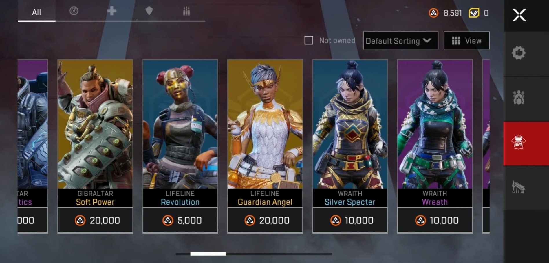 Apex Legends Mobile: Pre-Register Now - Apex Legends Item Store