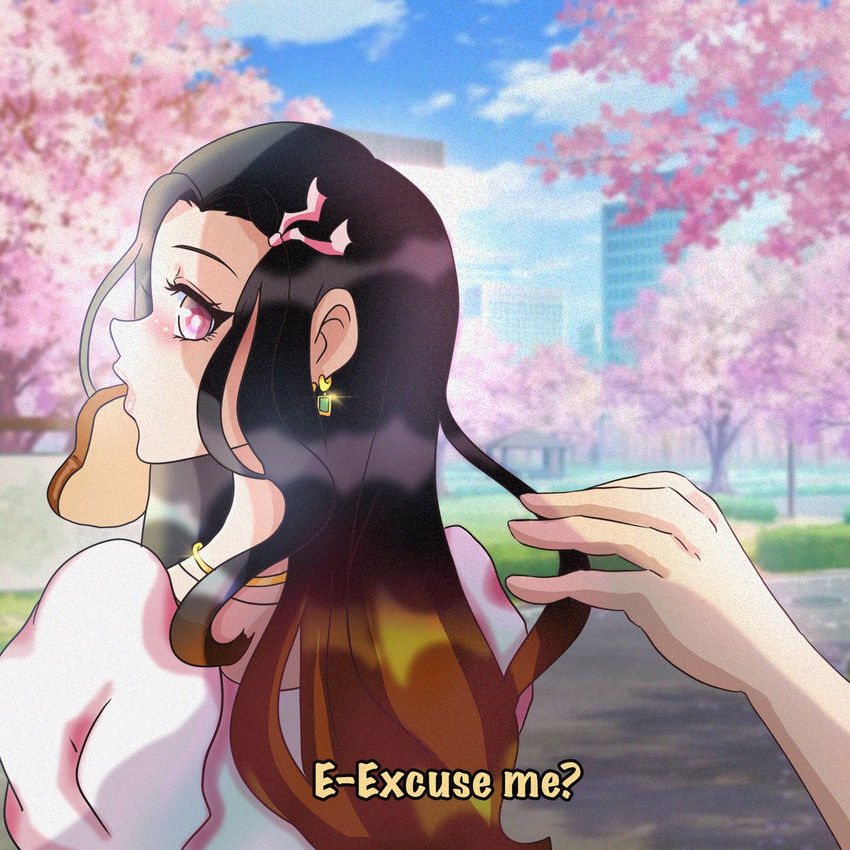 yashi_ira's tweet photo. Zenitsu trying to ask Nezuko out.. smoothly 😂

#nezukokamado #DemonSlayer #kimetsunoyaiba #zenitsu #fanart #anime #demonslayerfanart https://t.co/GL1ZeeiuR0