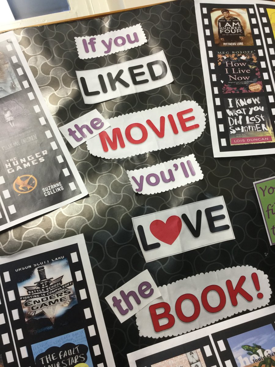 SullivanUpp_Lib's tweet photo. New display ahead of #Oscars next week plus pupil librarian #authorfocus on @anthony_mcgowan & @Louise_Rennison & 'Check Mates' by @stewfoster1 is our #bookoftheweek❤️📚#lovereading #getborrowing #thisschoolreads #displays #librarylife #trysomethingnewthisweek #recommendedauthor https://t.co/4yN1pgsfvT