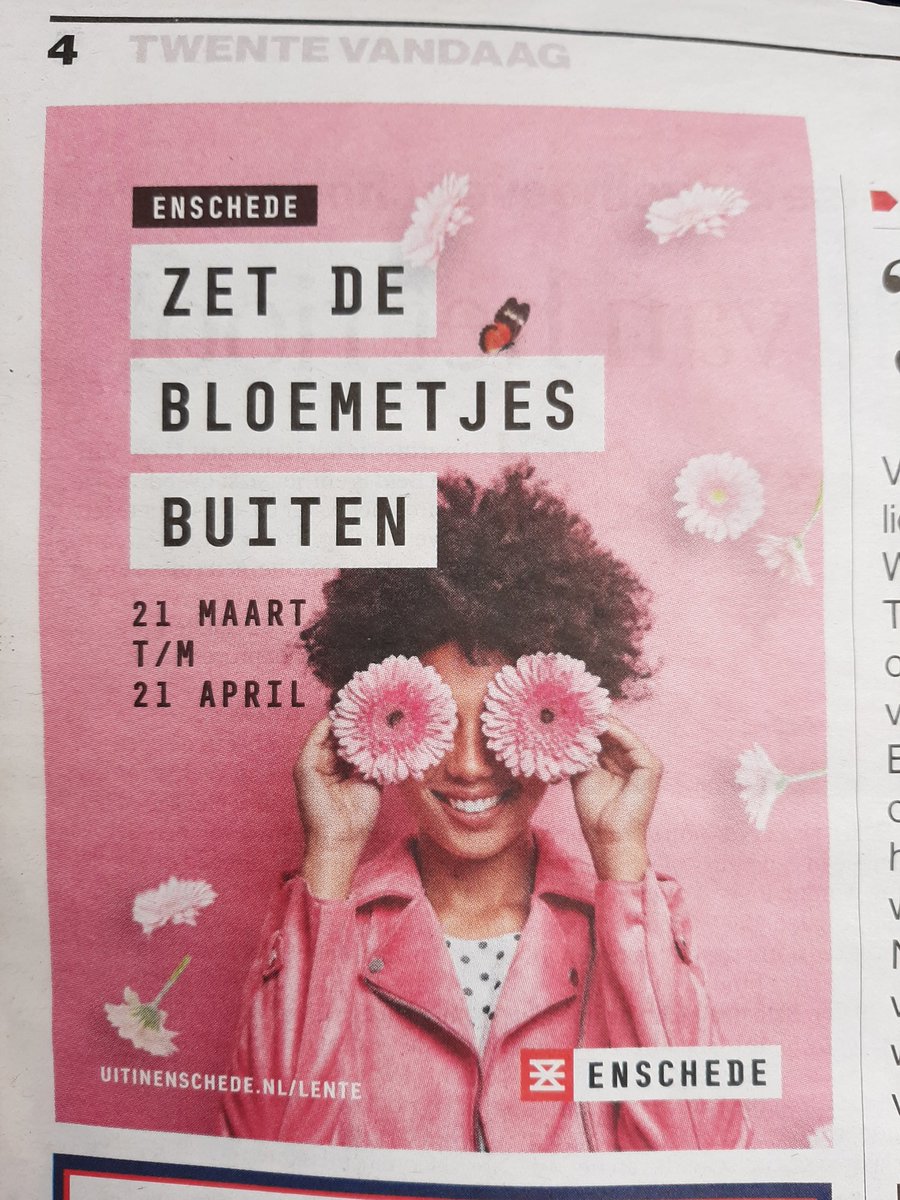 We zetten de bloemetjes buiten #BruisendeBinnenstad