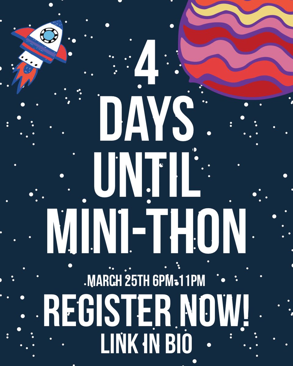 Blast cancer out of this world! Register
by using the link in our bio and raise a minimum of $40.
See you on March 25th from 6pm-11pm #ftk
#fourdiamonds #registernow fourdiamonds.donordrive.com/index.cfm?fuse…
