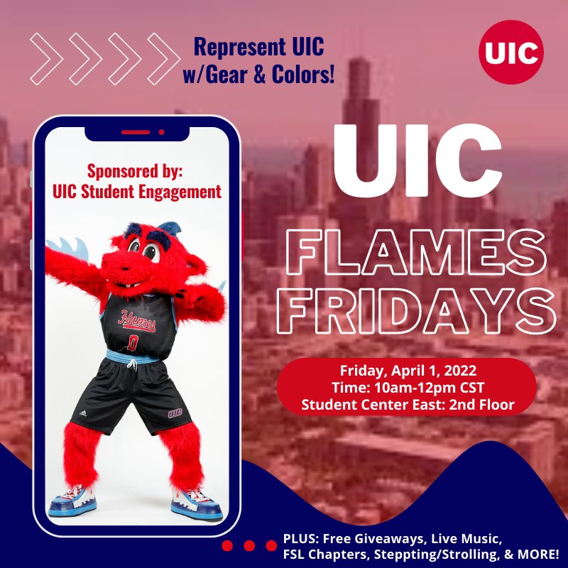 Enjoy spring break this week &amp; we'll see you back for Flames Friday!🔥