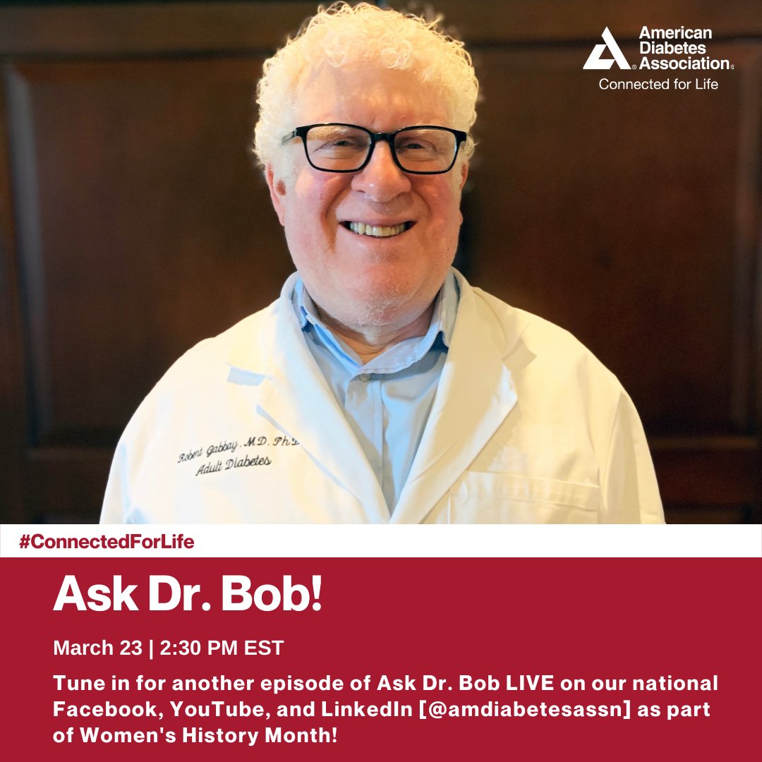 Looking forward to answering your questions about #diabetes  <a href="/AmDiabetesAssn/">American Diabetes Association</a> #T1D #T2D