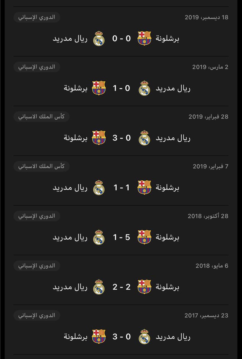 barccelonii2's tweet photo. يقولك برشلونه في 5 كلاسيكو خسر فيها ومش عارف ايش؟، طيب انت في 7 كلاسيكو ما حققت فوز 😂 https://t.co/jQmZeNaiyG