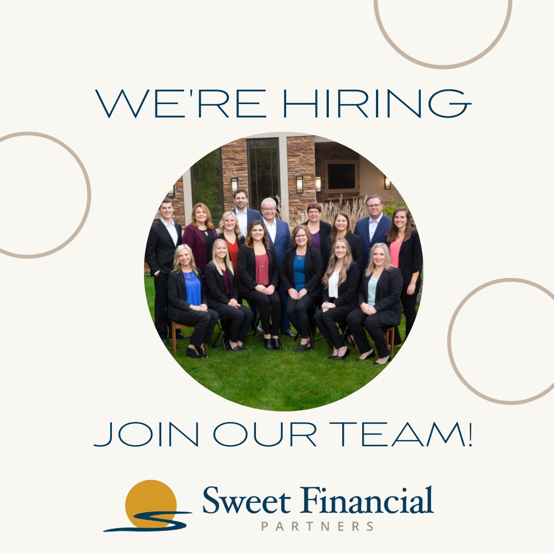 SweetFinancial's tweet photo. We are hiring for 2 full-time positions, come join our team! 

For more information visit https://t.co/NTJtXEnyfl for the full job descriptions and steps to apply! https://t.co/dCuGvwvR8F