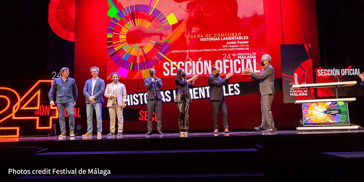 ChristieDigital's tweet photo. One of Spain’s biggest film events, @festivalmalaga, on now through March 27th, is celebrating 25 wonderful years. We're honored that the festival and integrator Sercine, chose our RGB pure laser #cinema projectors for its premieres. https://t.co/lexLB6hxDO #CinemaNews #RealLaser https://t.co/8piQdEFsCh