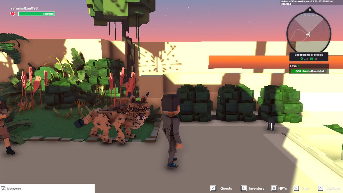 AtkanSermin's tweet photo. @TheSandboxGame I just participated in the daily #SandboxAlphaS2Contest for a chance to earn up to 1,000 $SAND! Starting March 21 - Find Martha in the Snoop Dogg Mansion. Check out my screenshot below!
👇 #SandboxAlphaS2 https://t.co/dxkRDTe8hD