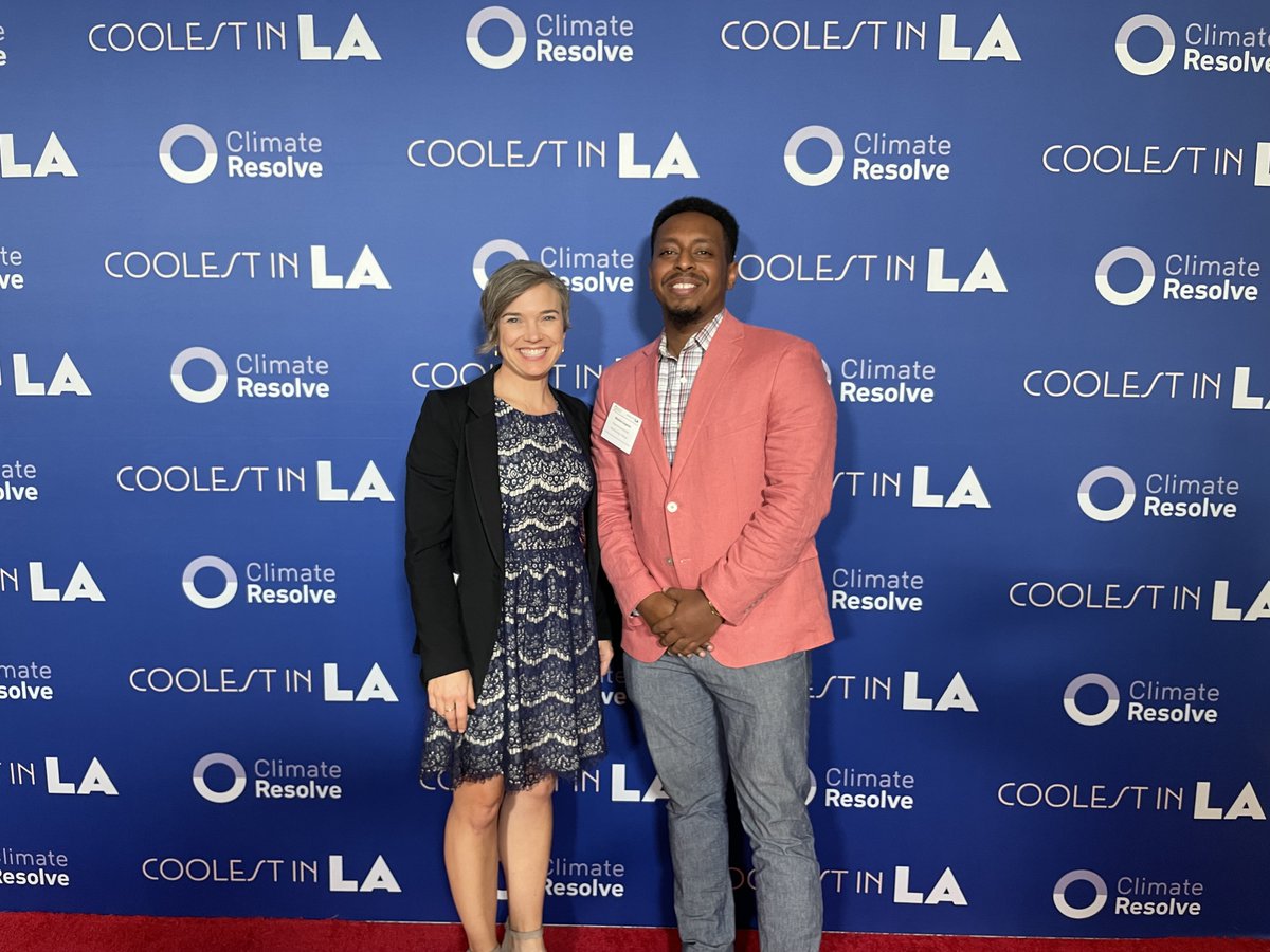 altafieldnotes's tweet photo. There was a very cool event in LA last week. Alta's Emily Duchon and Markos Legesse attended @ClimateResolve's annual gala honoring dynamic climate leadership. We're proud to support the great work they're doing to help combat extreme heat. #KeepLACool https://t.co/dbebKpHH9T
