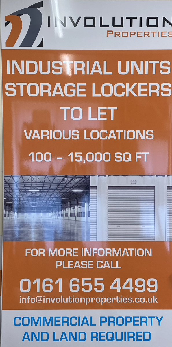 Good evening #oldhamhour. Hope everyone had a great Monday? Did you know we rent storage units?