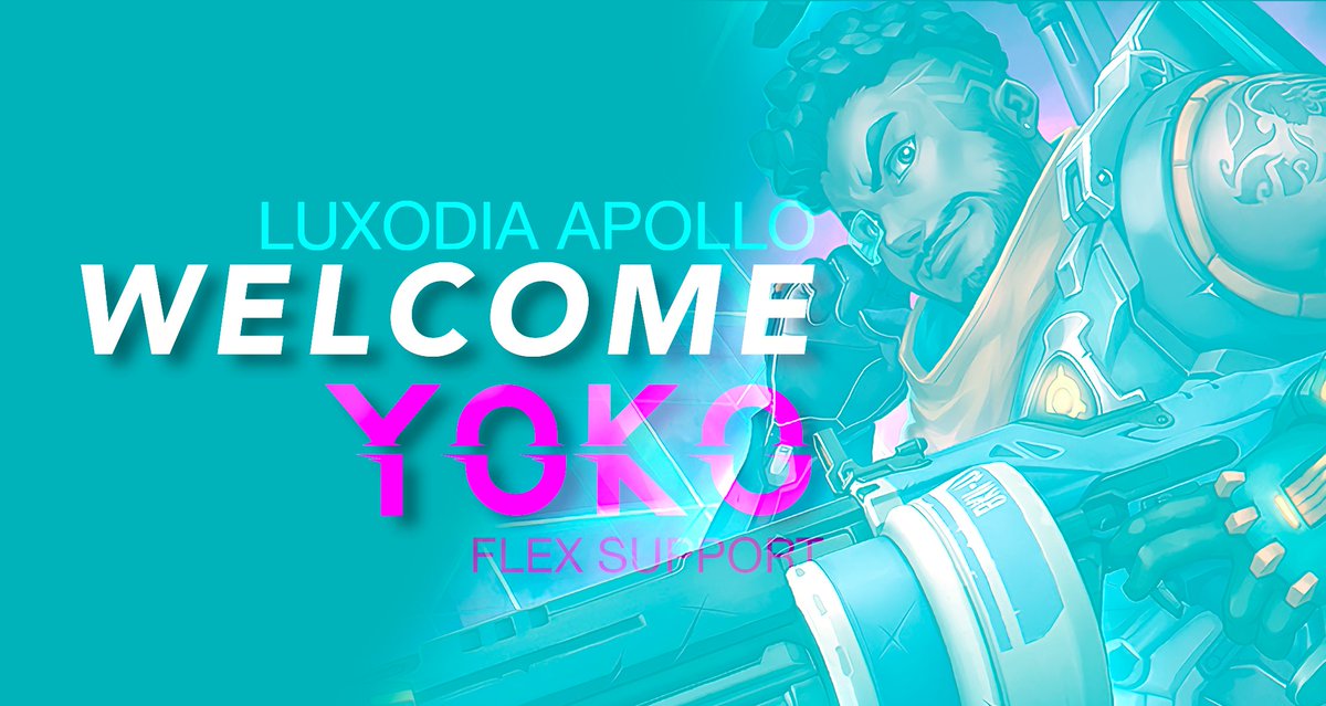 _Luxodia_'s tweet photo. We won't stop with one player ! 

He heal
He attac
But most importantly he is the first player of our new backlane ! Let's welcome @ACYoko1 our new flex support for next tournaments ! https://t.co/QVwKzKkNqC