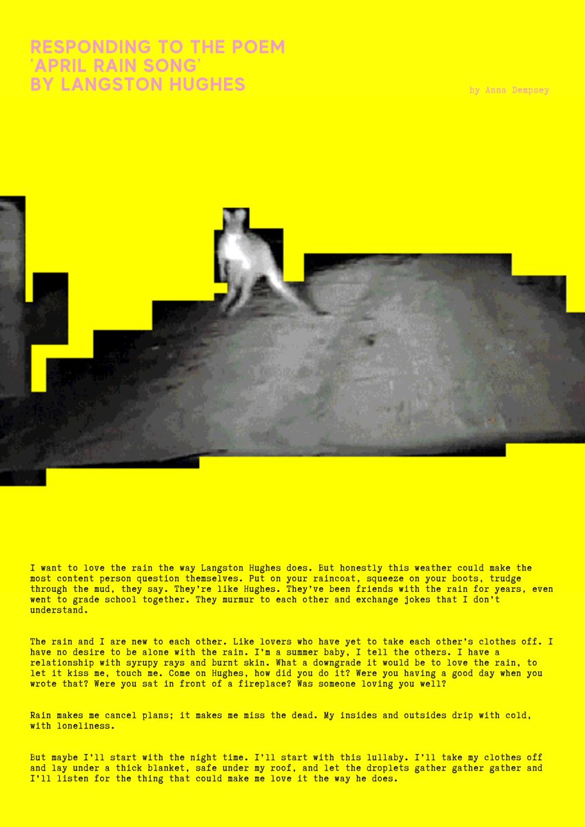 InWarhol's tweet photo. In #Issue28 - @HeyItsAnnaDemps is back with a colourful response to “April Rain Song”, and mumu_thestan brings us a poem that winds its way through labyrinths and the human mind, with artwork by the inimitable @lm_netwebs

https://t.co/ayYXRZv2r2

#WorldPoetryDay #CleanNFT https://t.co/w6MNY0vd3u