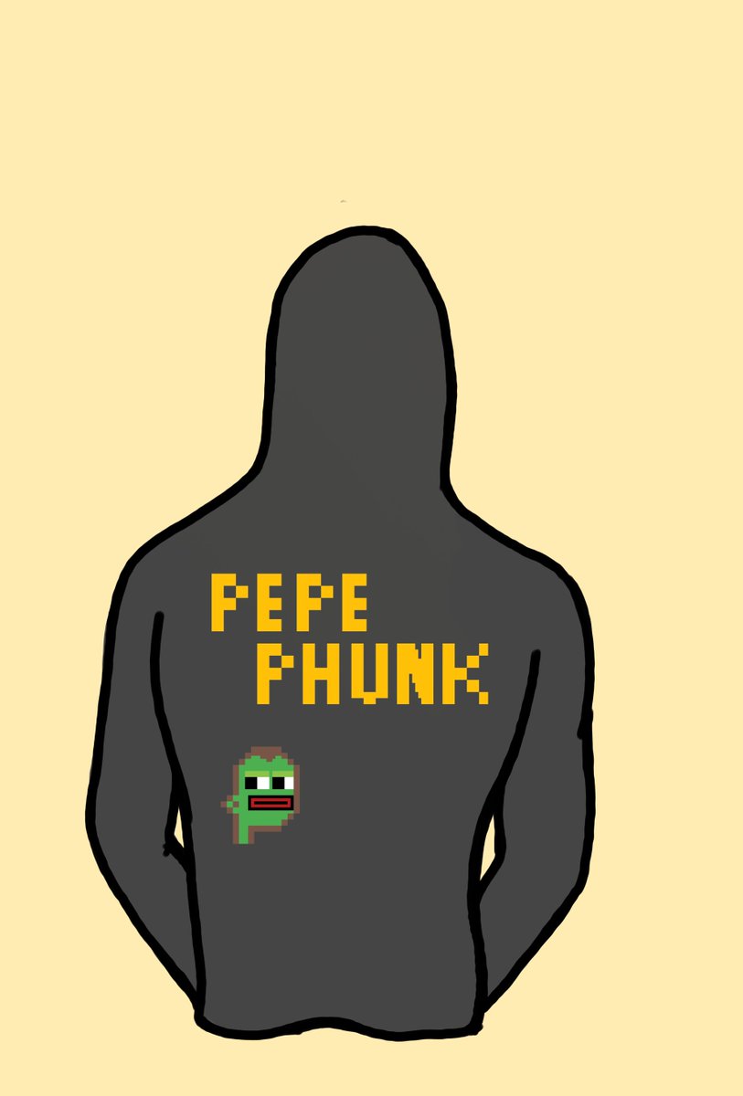 This is what our first minter Pepes will look like in our merch that is completely custom and pre-made for you.

#pepe #merchandise #cryptopunks #NFT