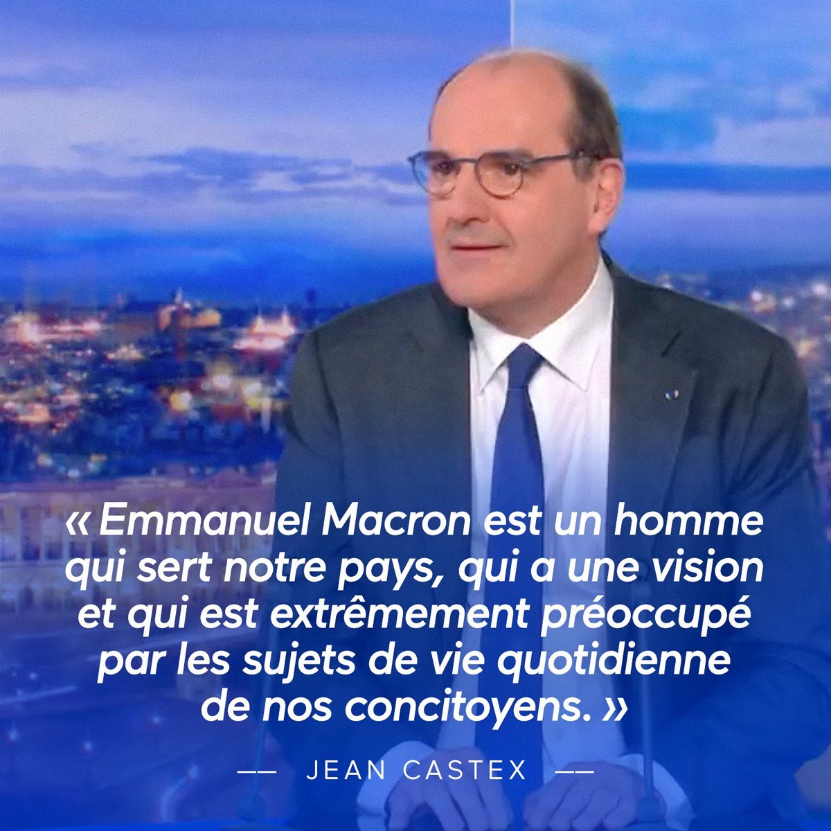 FaireEnsemblefr's tweet photo. #ProjetMacron @avecvous « Je veux témoigner devant nos concitoyens combien il me semble nécessaire qu'ils puissent lui donner le mandat pour poursuivre sa mission dans le contexte que nous connaissons. » @JeanCASTEX #avecvous #Presidentielle2022 #Macron #Macron2022 #Elysee2022 https://t.co/FnEsuFOcVQ