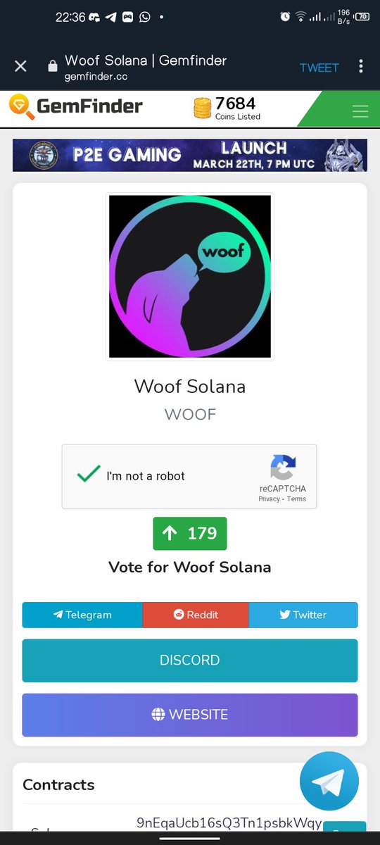 ElamNkashi's tweet photo. @WoofSolana @GemFindercc https://t.co/D6yAdZk9YX