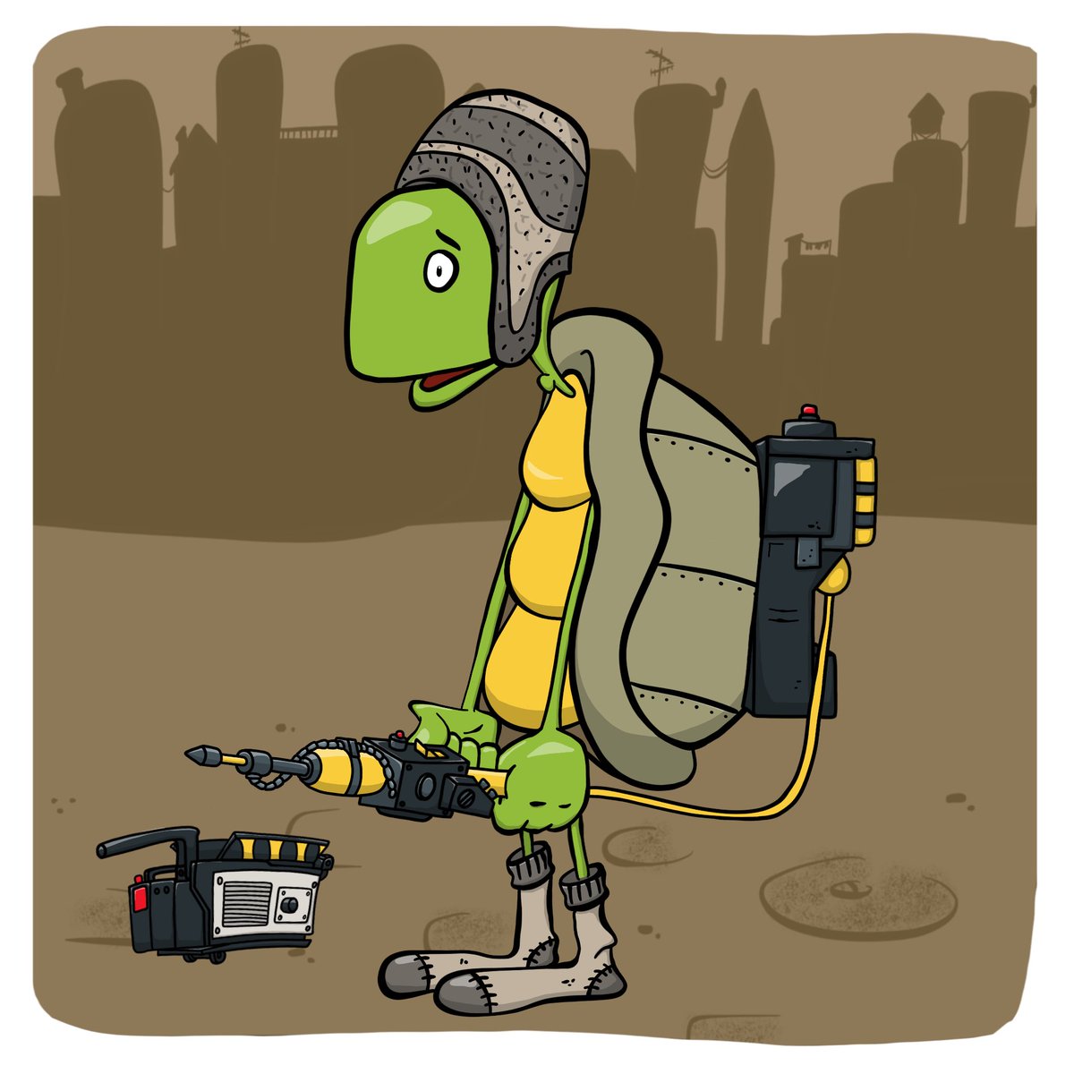 Where did he get this tools from 😱? #Ghostbusters #CNFT #CNFTCollection