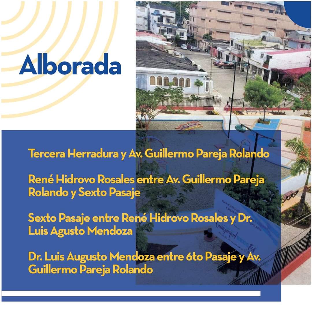 Conoce las nuevas áreas de influencia donde aplicará el servicio de parqueo tarifado en Guayaquil, en las zonas de Urdesa y Alborada.

Parquea de manera simple, fácil y a pocos clics usando nuestra aplicación móvil.

¡Recuerda que con la app Parqueo Positivo el tiempo es tuyo!⌚