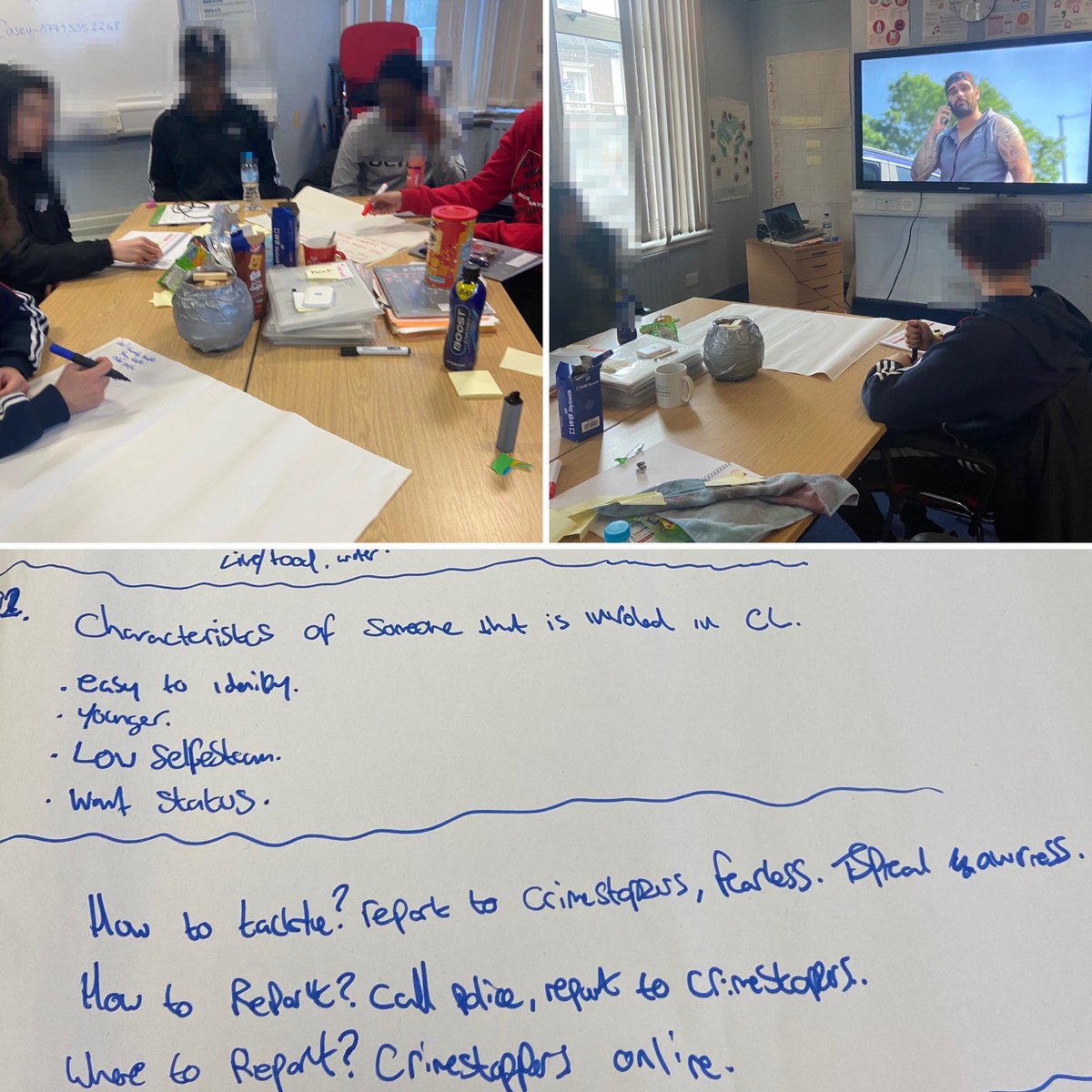 #YPO today supporting @BhamEastPTteam #PrincesTrust TEAM programme. With a team building exercise (don’t smash the egg!) and a #CountyLines World Cafe event. Some interesting conversations!👍🏼 @GuardianWMP @Gangs_WMP