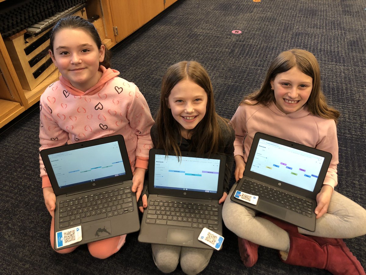 mrs_judkins's tweet photo. Students in 3rd grade are creating non-traditional compositions using โWord Synth.โ They input their own words, drag colorful blocks up & down to change the pitch, & can also change the tonality, tempo, & ratio of speaking to singing voice! @KeruskinPete @TRINITY_MLUCAS https://t.co/qO7kxyvBoc