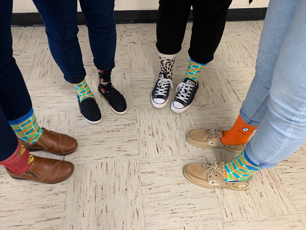 All Are Rocking Our Socks for Developmental Disabilities Awareness Month! @Brick_K12 @BrickSupt @BtpsSrvcs #developmentaldisabilitiesawarenessmonth