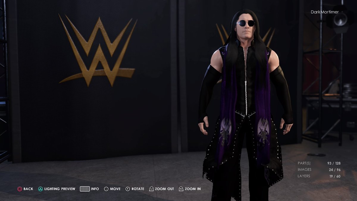 DarkMortimer's tweet photo. My current Fallen Society &amp; Unholy Trinity gears. #WWE2K22 #TheFallenSociety #SocietyWillFall #TheFallenOne https://t.co/iK2Ov1V8ga