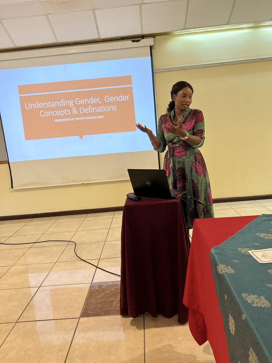 It was a great pleasure joining <a href="/HaddyDandeh/">Haddy Dandeh Jabbie</a> again this week on the training  of #prosecutors, #securityservice and other partners working on #SGBV cases to widen understanding and identify gaps and collaborative efforts. 

Thank you <a href="/HaddyDandeh/">Haddy Dandeh Jabbie</a> <a href="/WomenInLiberat1/">Women In Liberation and Leadership-WILL</a>