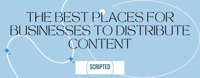 getscripted's tweet image. The Best Places for #Businesses to #DistributeContent bit.ly/36auE5V

We&apos;ll cover where to distribute your #content, what tools are most powerful for ensuring your content gets seen by the most people, and what you should consider publishing across each platform.