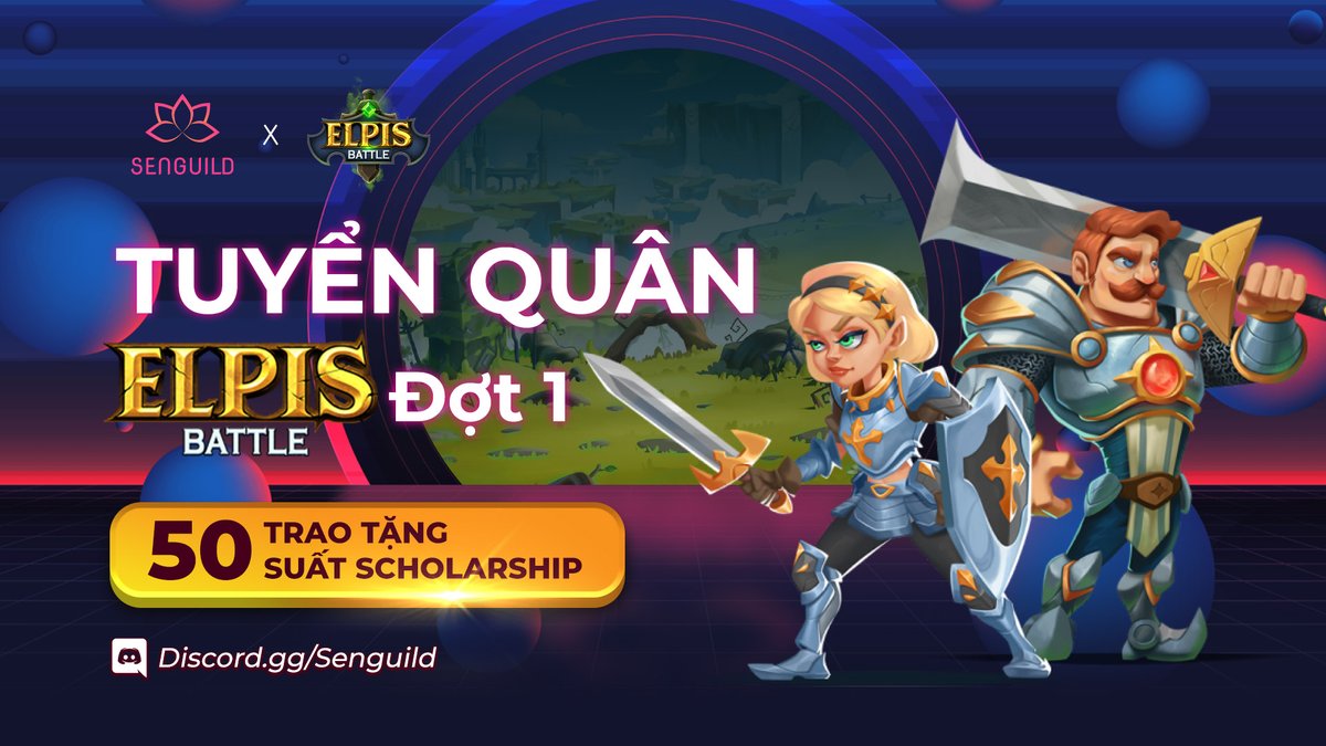 senguild_gg's tweet photo. SenGuild Giveaway @ElpisBattle Scholarship 🥳🎉

We're giving away 50 scholarships for those who can play games on PC and earn rewards by done daily task!

👉Get in Whitelist: https://t.co/TBSWO9uMhA

#SenGuild #GameFi #NFT #Scholarship #ElpisBattle https://t.co/pj9VErSw16