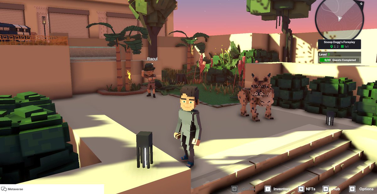 donuthot11's tweet photo. @TheSandboxGame I just participated in the daily #SandboxAlphaS2Contest for a chance to earn up to 1,000 $SAND! Starting March 21 - Find Martha in the Snoop Dogg Mansion. Check out my screenshot below!
👇 #SandboxAlphaS2 https://t.co/GaVTr502HJ