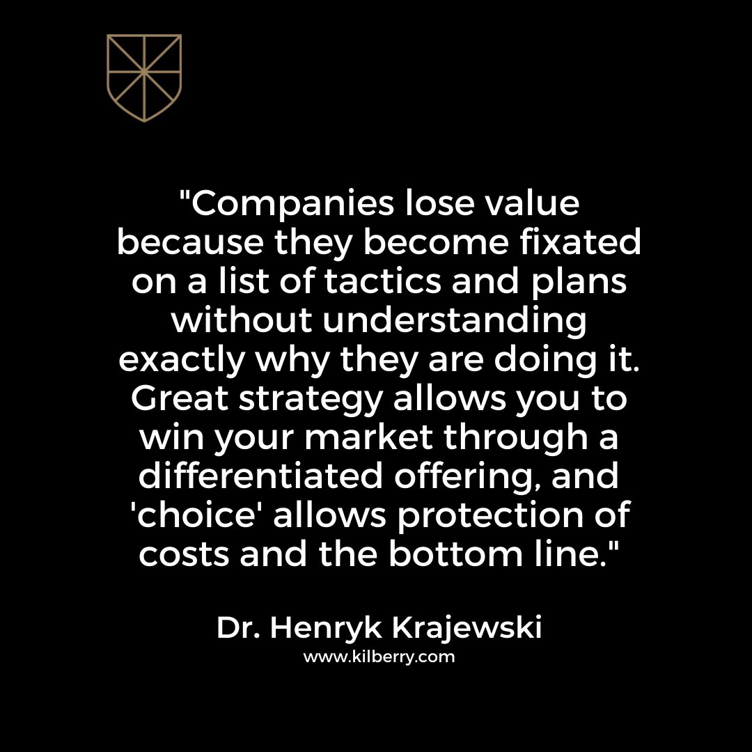 Henryk_PhD's tweet photo. An underapprecaited benefit of firming up your strategy (i.e., 'how' and vs. 'who' you compete) is shoring up your cost structure.  Focus and priortization not only mitigate needless costs but also help employees avoid #burnout!  

#strategy #engagement #leadership https://t.co/G93fZrr11H