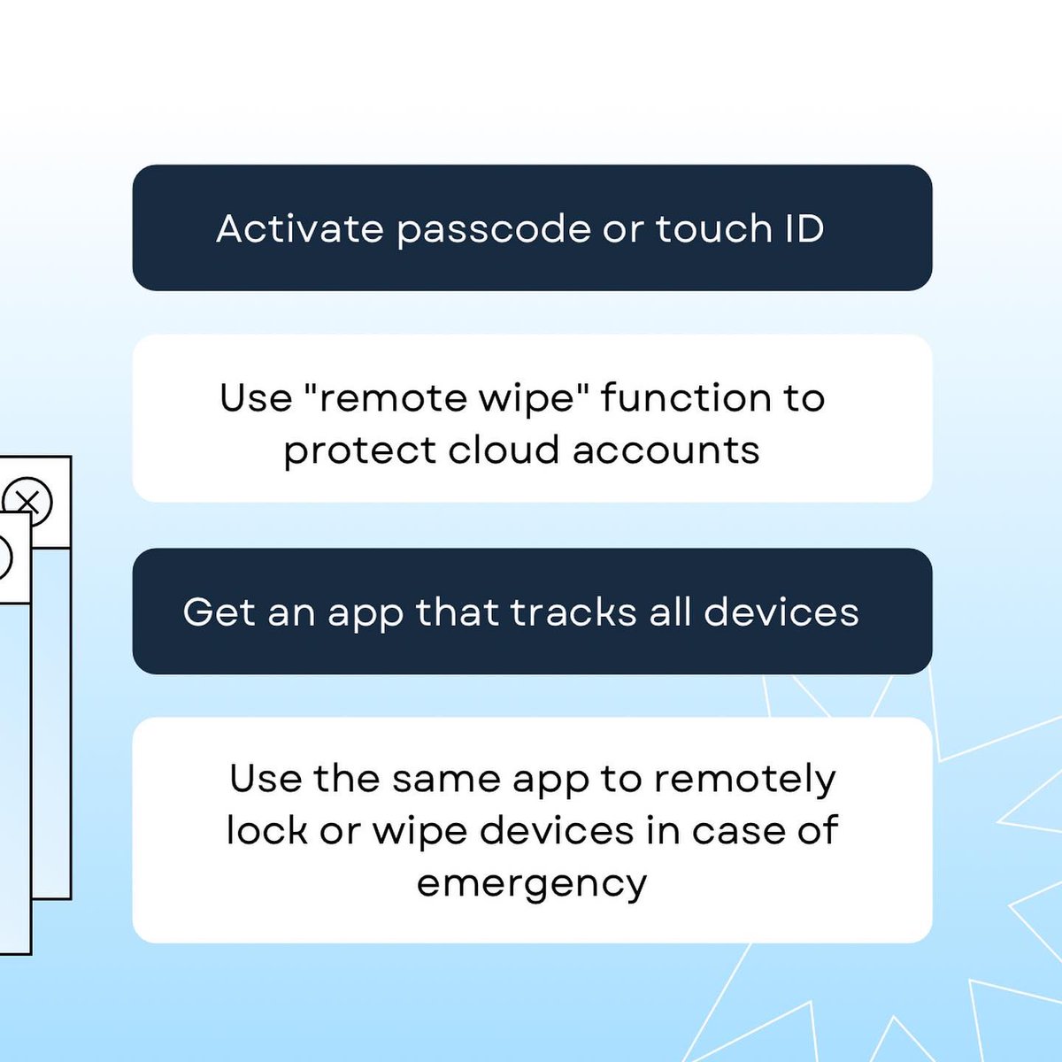 TimiosInc's tweet photo. For notaries who find themselves on the go, cybersecurity basics may not always be the first thought. However, these basic steps can protect you and prevent potential risks while you are on the go!

#NotaryKnowHow #notarysigningagent #cybersecurity #IDEX #fintech #technology https://t.co/8xhtUa6TmX