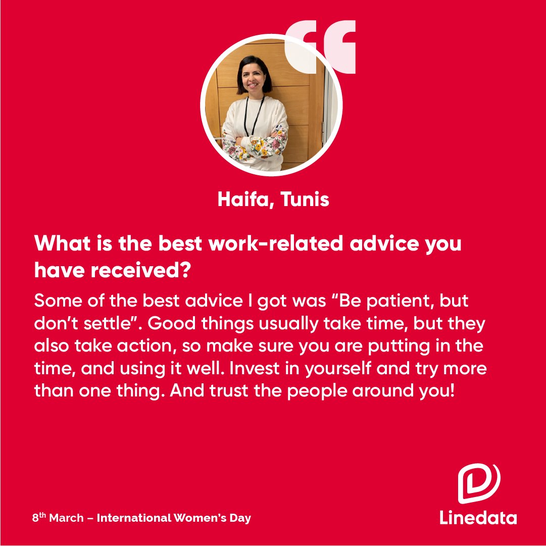 Linedata's tweet photo. 🌊Water always finds its way. Haïfa features in the final edition of our #iwd2022 series dedicated to women of Linedata their achievements, stories &amp; advice on being successful #WomenInTech

#WomenInFintech #LifeAtLinedata #WeHumanizeTechnology https://t.co/8lhYnHMOLL