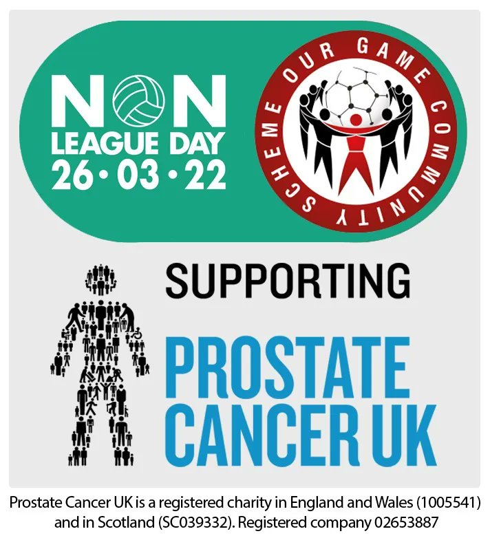 DevizesTownFC's tweet photo. ⚽️ We are proud to team up with @ProstateUK this @nonleaguedayuk and make men aware of their risk of prostate cancer
📱 Take and share the charity’s 30-second risk checker here: https://t.co/VrFSwFAGkN
#NonLeagueDay #MenWeAreWithYou https://t.co/jewYWKoWfw