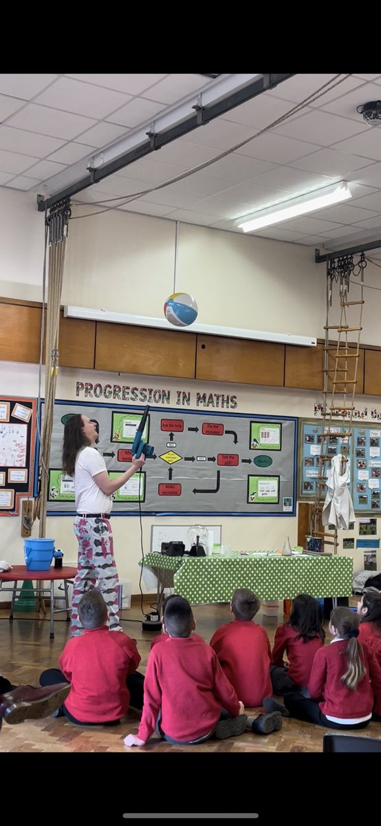 MISS__BROWN17's tweet photo. Science workshop today with Rocket Ross! π #2 #sublimescience https://t.co/ptadvsRKQ6