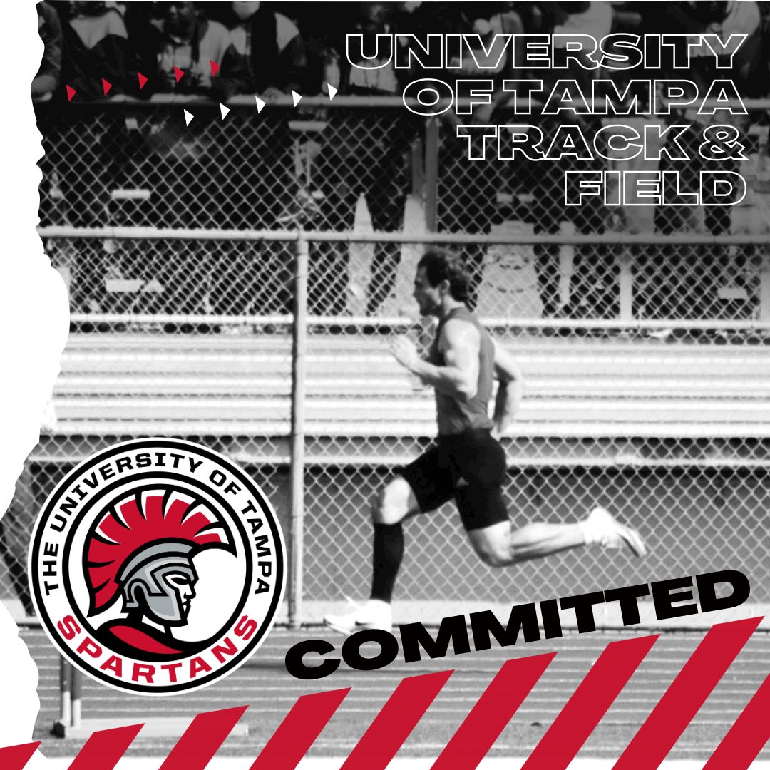 I am excited to announce that I will be continuing my academic and track career at the University of Tampa! I wanna thank my family and everyone else who has supported me throughout this journey. Go Spartans! ❤️🖤
