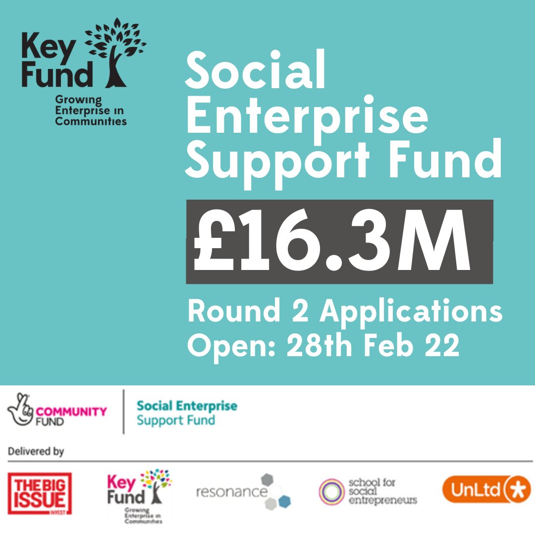 The Social Enterprise Support Fund #SESupportFund supports England social enterprises tackling social inequalities worsened by COVID-19. 

Encouraging Black, Asian, minority ethnic, and/or disabled social entrepreneurs to apply. 

Deadline 24 March 👇🏾
socialenterprisesupportfund.org.uk