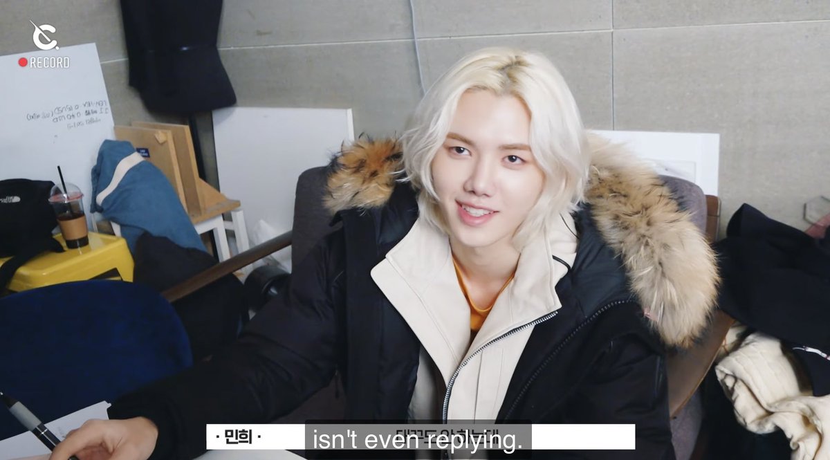 exctdgbdja's tweet photo. Not even a spare of glance, Seongmin never treat other hyung like this except for Minhee. How disrespectful. https://t.co/QOZvy4gSAJ