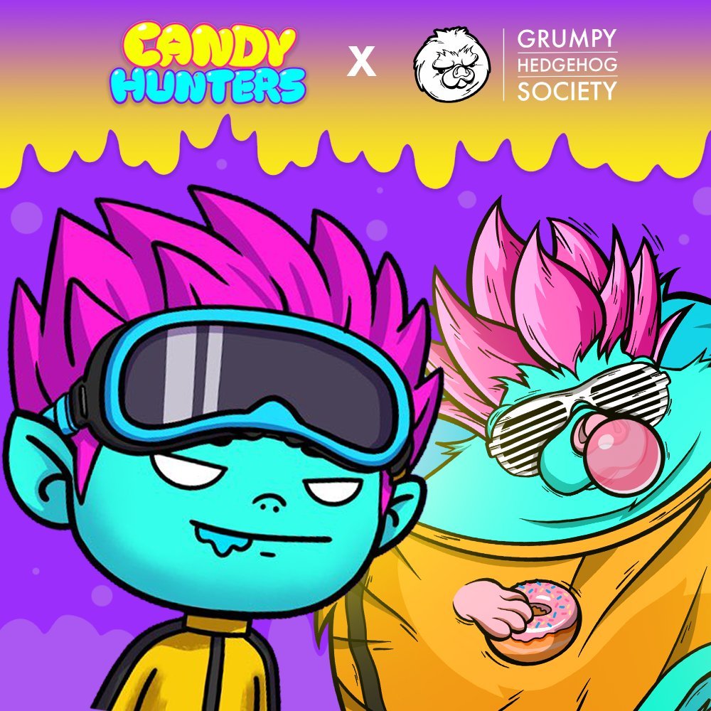 #candycrew our friends at @ghsnftofficial are giving 3 pre-sales spots to our #NFTCommmunity 

🎉3 pre-sale spots - Ends in 24hrs ⏰ 

To enter:
✅Follow <a href="/CandyHuntersNFT/">Candy Hunters</a> &amp; @ghsnftofficial 
✅Join Discord: discord.gg/FVPKwPsMke
✅RT &amp; like, tag 3 frens

#NFT #NFTGiveaways