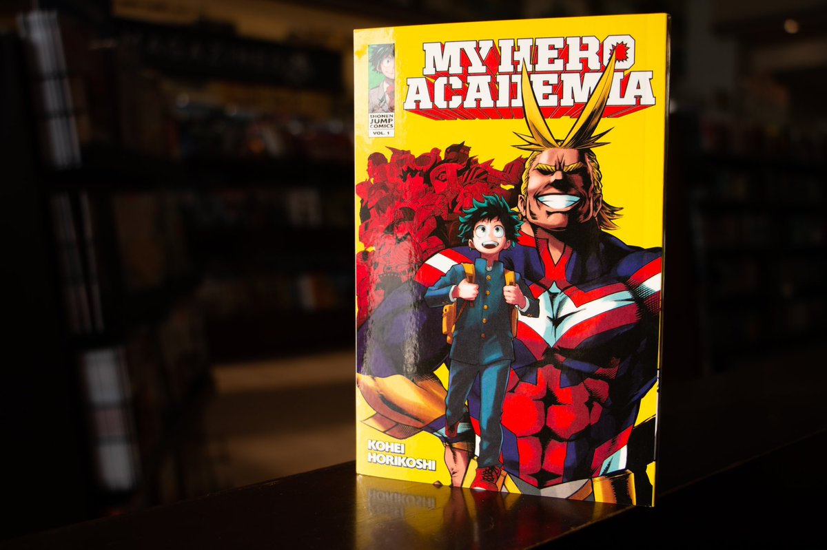 Manga Monday! Join in on the reading!

This week we’re featuring this eye-catching Attack on Titan box set, the JoJo’s Bizarre Adventure series and the My Hero Academia series.

Come in and check out our massive Manga section sometime soon for more fun books!