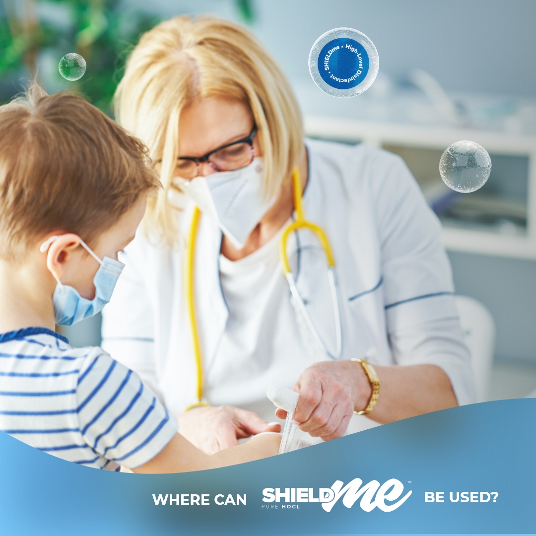 SHIELDme_'s tweet photo. Where can SHIELDme™  products be used? 

Our SHIELDme™ High-Level Disinfectant can be used in a number of different settings; education, healthcare, hospitality, and at home to name a few! 💙

​Head to our website to order now: https://t.co/GMgkbV6VKx https://t.co/QC1hjDXiE4 https://t.co/ue3gpMz9tR